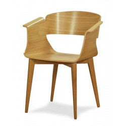 FAUTEUIL EN BOIS CONTEMPORAIN SWING