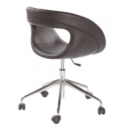 FAUTEUIL A ROULETTES REGLABLE ET PIVOTANT MOEMA