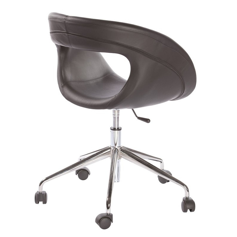 FAUTEUIL A ROULETTES REGLABLE ET PIVOTANT MOEMA FAUTEUIL A ROULETTES REGLABLE ET PIVOTANT MOEMA