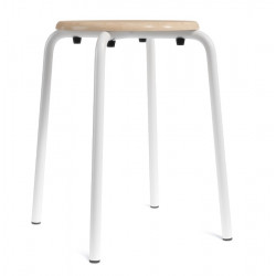 TABOURET DE CUISINE MÉTAL EMPILABLE TABBSD