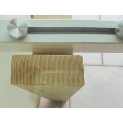 TABLE EXTENSIBLE EN VERRE HORNET