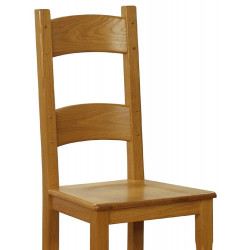 CHAISE EN CHENE MERIBEL 