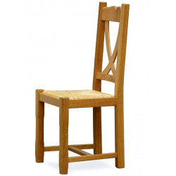 CHAISE RUSTIQUE EN CHENE HONFLEUR
