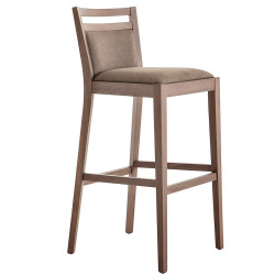 TABOURET HAUT CONTEMPORAIN EN BOIS SURI