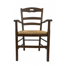 FAUTEUIL EN BOIS RUSTIQUE SAVOY