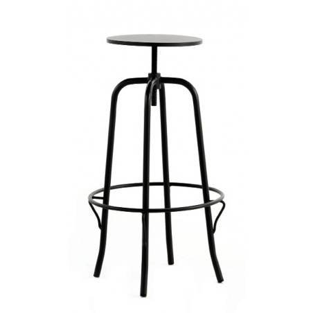 TABOURET à vis BOIS