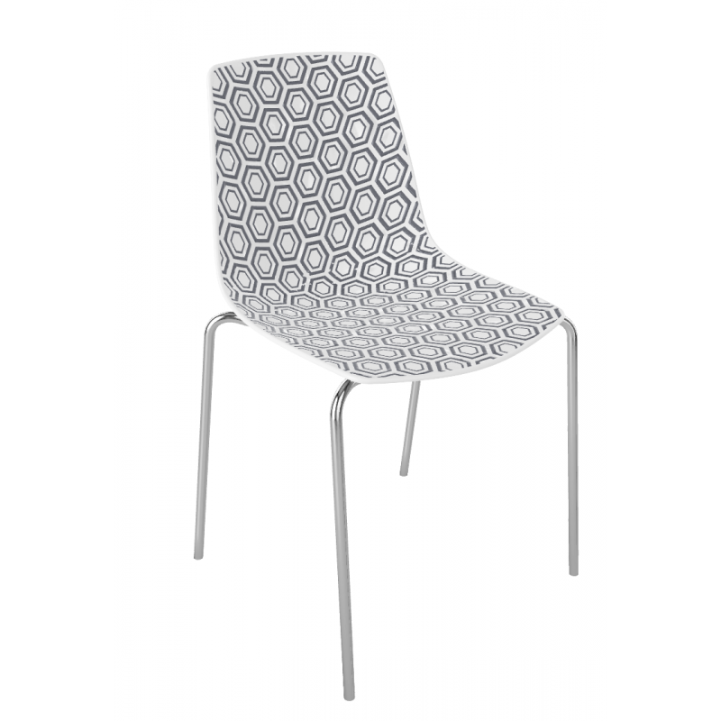 CHAISE DE CUISINE EMPILABLE EN PLEXIGLAS ALHAMBRA CHAISE DE CUISINE EMPILABLE EN PLEXIGLAS ALHAMBRA