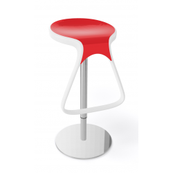 TABOURET DE BAR PIVOTANT SANS DOSSIER OCTO