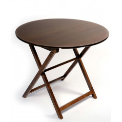 TABLE PLIANTE RONDE HT72 CM