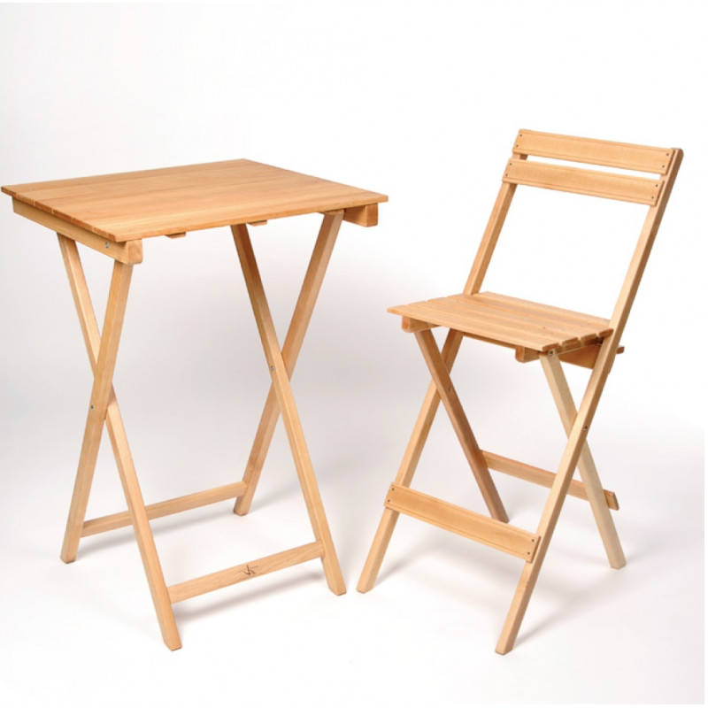 TABLE BOIS HAUTEUR 90CM OU 105CM