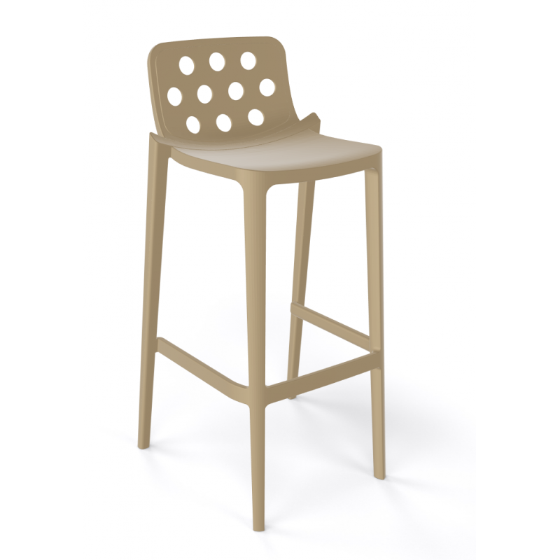 Tabouret de Terrasse Italien Empilable ISIDORO - Le Chaisier