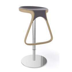 TABOURET DE BAR PIVOTANT SANS DOSSIER OCTO