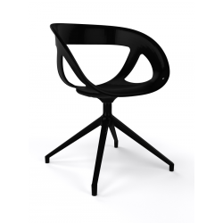 FAUTEUIL ROND CONTEMPORAIN PIVOTANT MOEMA UR