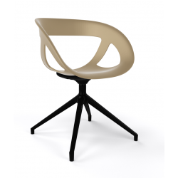 FAUTEUIL ROND CONTEMPORAIN PIVOTANT MOEMA UR