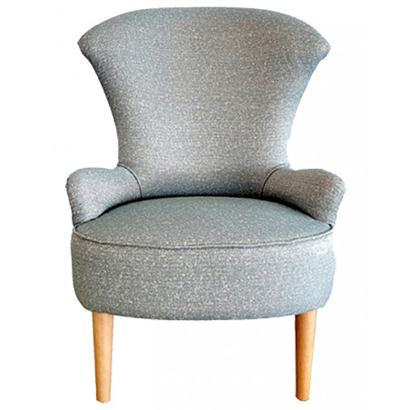 Fauteuil de Relaxation Déco CAPRICHO Bleu Ciel - Le Chaisier