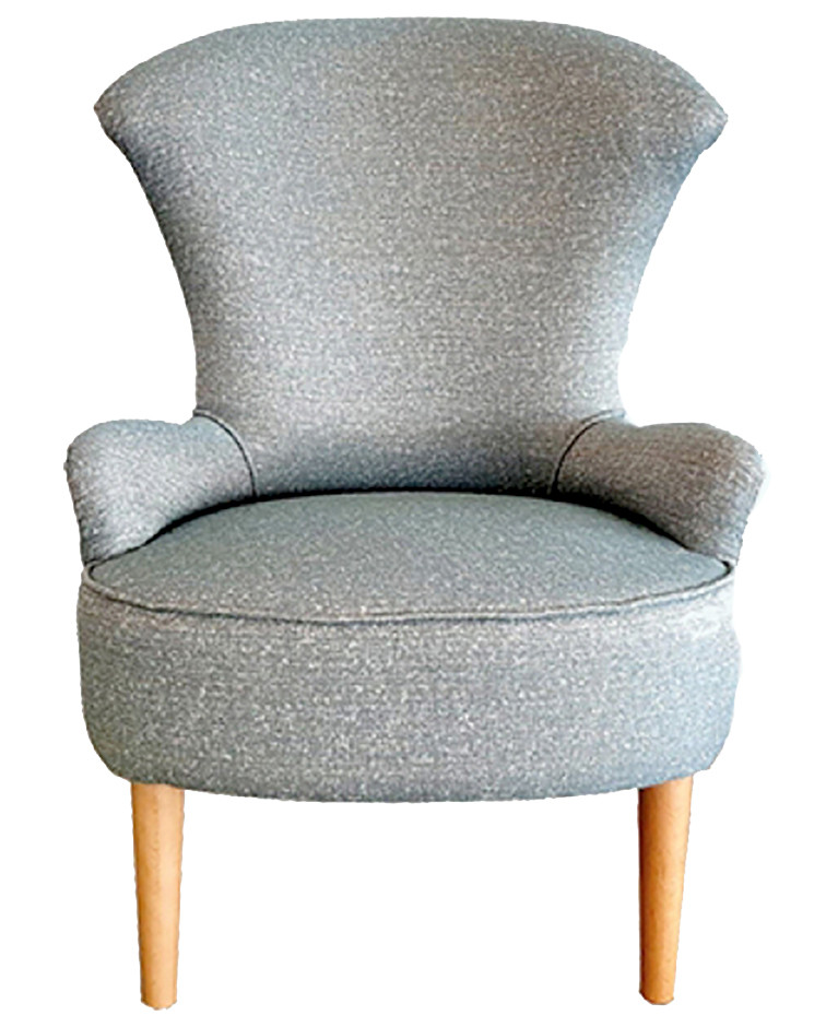 Fauteuil de Relaxation Déco CAPRICHO Bleu Ciel - Le Chaisier