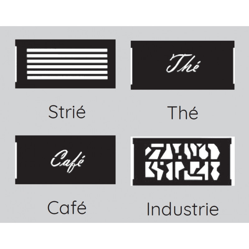 Tabouret de Cuisine Français en Métal LUCA 65 cm - Le Chaisier