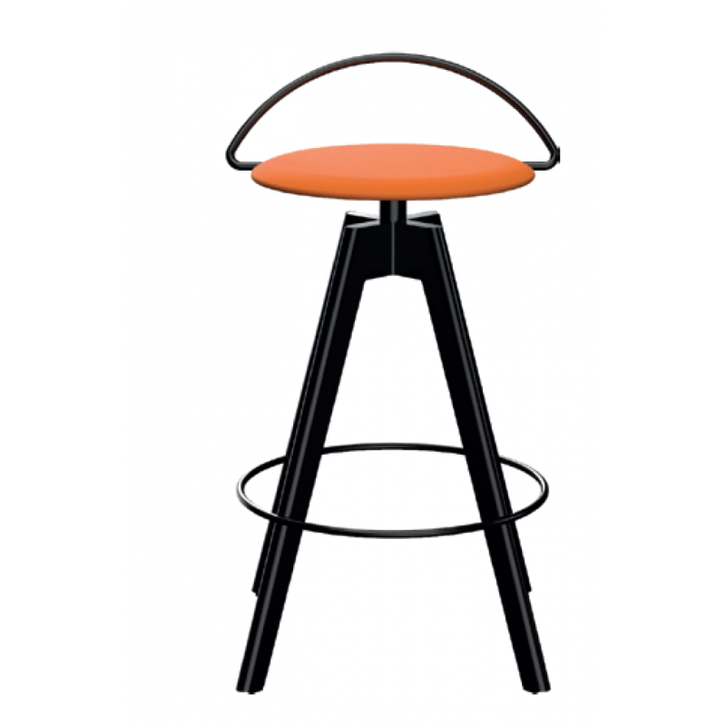 Tabouret Snack Contemporain Pivotant SATURNE - Le Chaisier