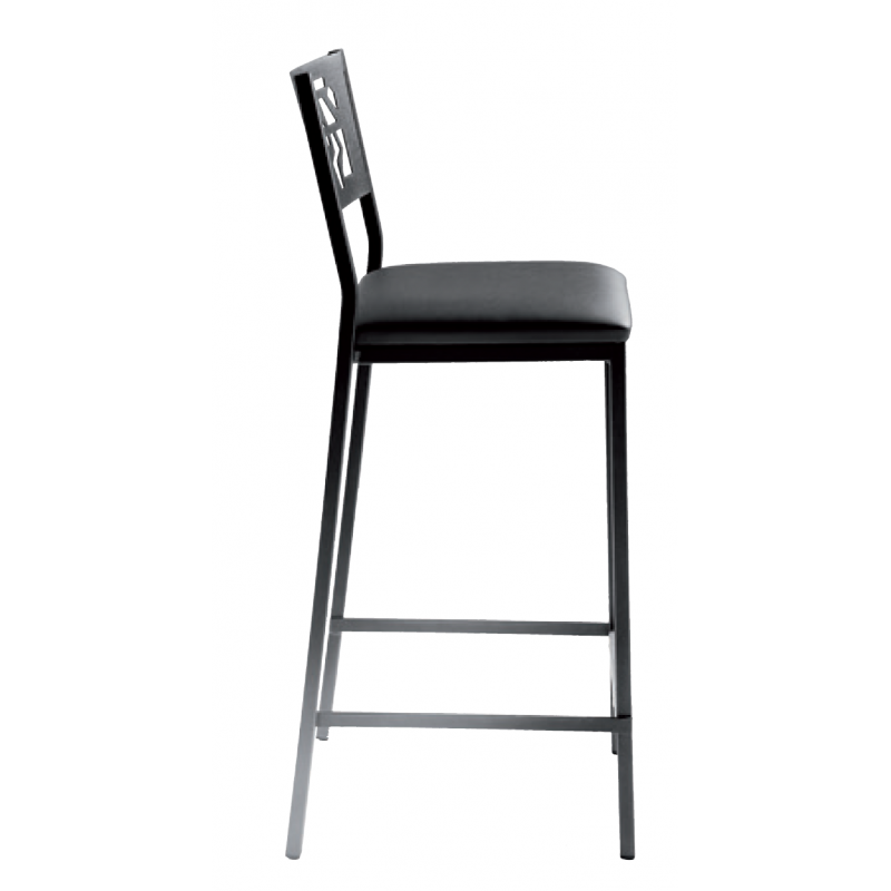 Tabouret de Cuisine Français en Métal LUCA 65 cm - Le Chaisier