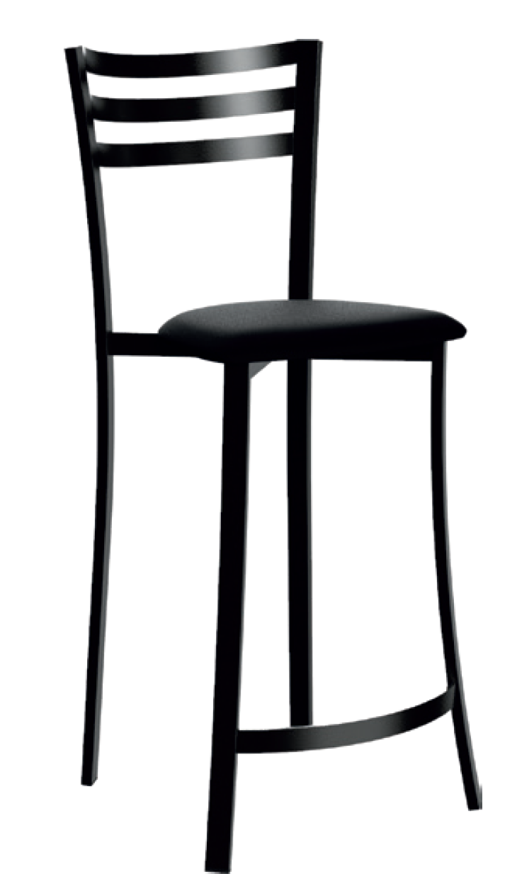 Tabouret de Cuisine Français en Métal LAURIE Snack - Le Chaisier