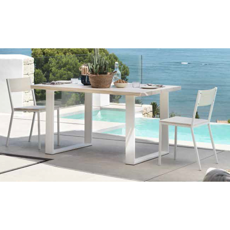 Chaise Industrielle de Bistrot TORONTO en Bois et Métal - Le Chaisier