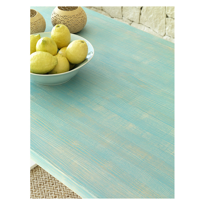 TABLE EN BOIS ET MÉTAL DE FABRICATION EUROPÉENNE ROMA