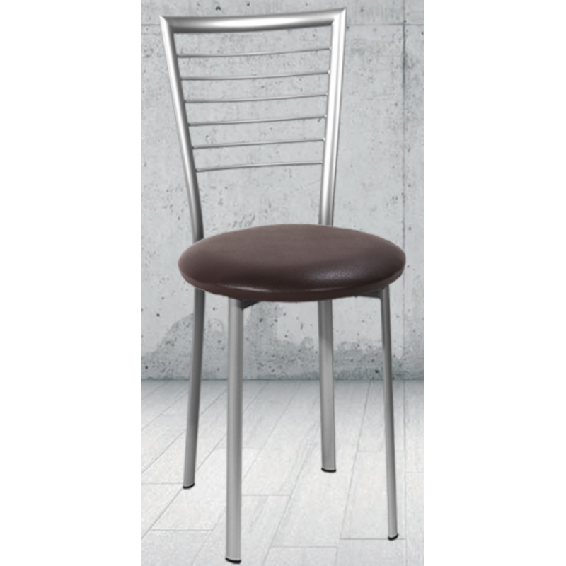 Chaise Molly chocolat