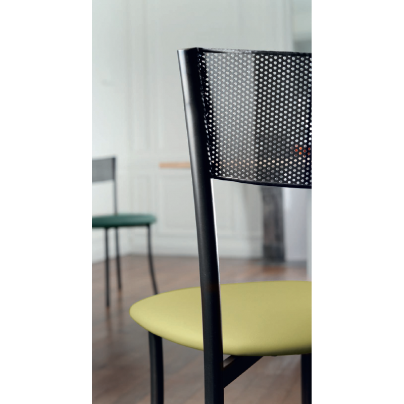 CHAISE DE CUISINE FRANÇAISE INDUSTRIELLE ÉCUME