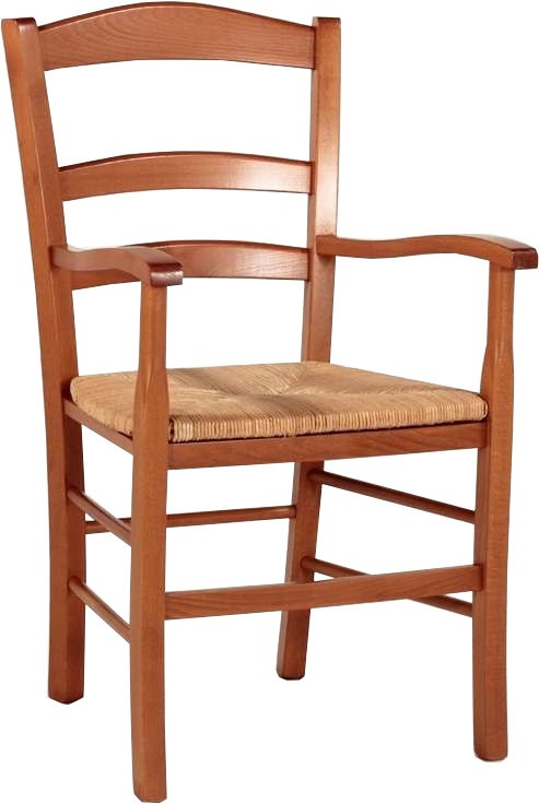Fauteuil en Bois Rustique Campagnard 181 - Le Chaisier