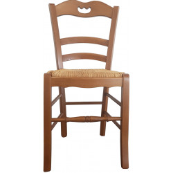 CHAISE RUSTIQUE EN BOIS ET...