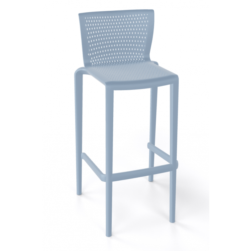 Tabouret de Bar D'extérieur en Polypropylène SPYKER - Le Chaisier