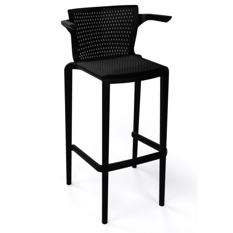 Tabouret de Bar D'extérieur en Polypropylène SPYKER - Le Chaisier