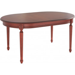 TABLE EN BOIS OVALE DE...