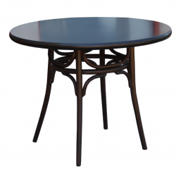 TABLE EN BOIS RONDE BISTROT...