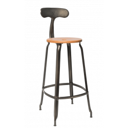 TABOURET DE BAR NICOLLE INDUSTRIEL FRANÇAIS