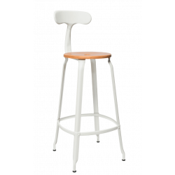 TABOURET DE BAR NICOLLE INDUSTRIEL FRANÇAIS