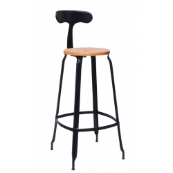 TABOURET DE BAR NICOLLE INDUSTRIEL FRANÇAIS