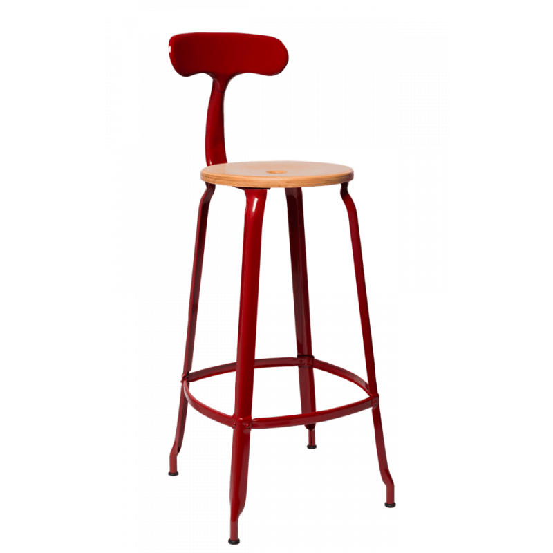 TABOURET DE BAR NICOLLE INDUSTRIEL FRANÇAIS