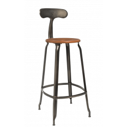 TABOURET DE BAR NICOLLE INDUSTRIEL FRANÇAIS