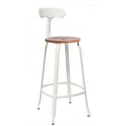 TABOURET DE BAR NICOLLE INDUSTRIEL FRANÇAIS