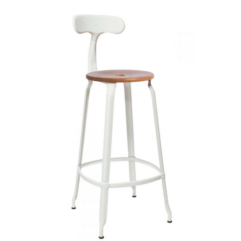 TABOURET DE BAR NICOLLE INDUSTRIEL FRANÇAIS