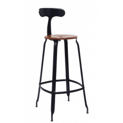 TABOURET DE BAR NICOLLE INDUSTRIEL FRANÇAIS