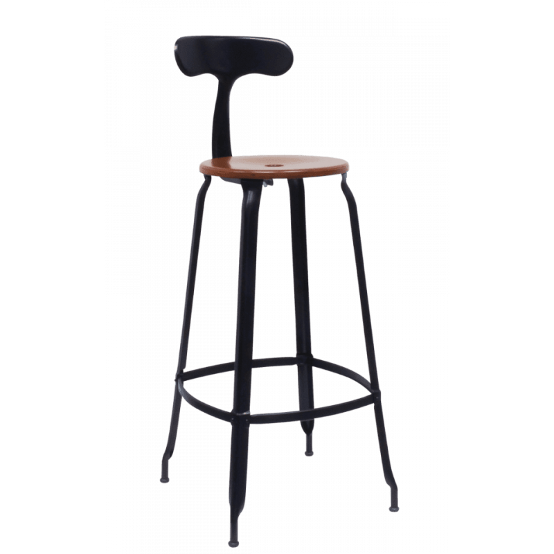TABOURET DE BAR NICOLLE INDUSTRIEL FRANÇAIS