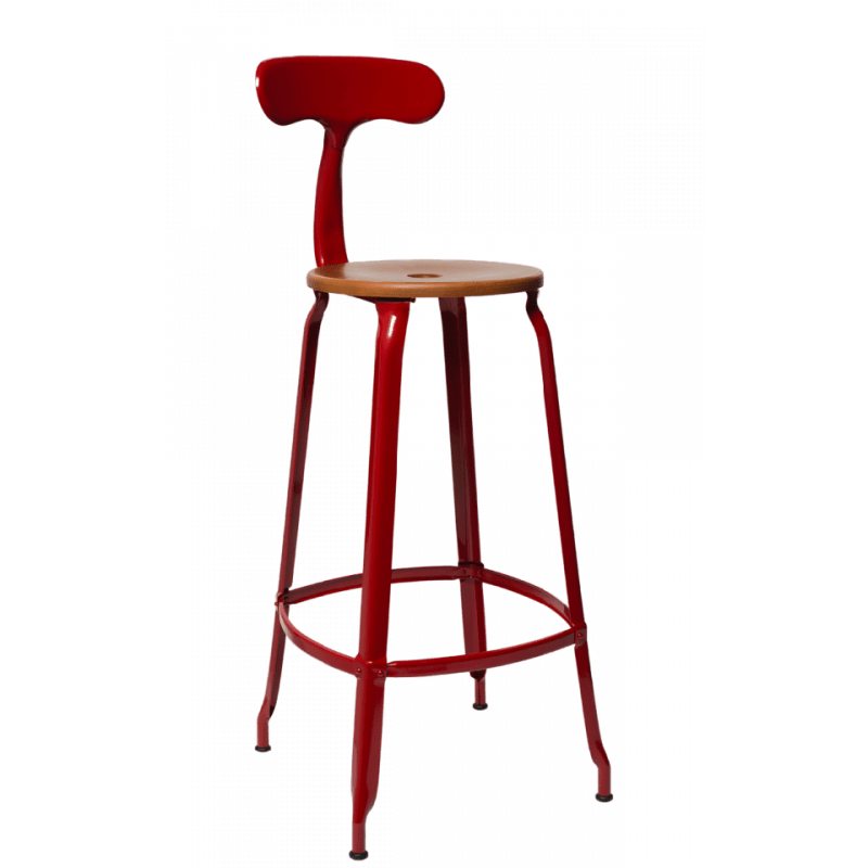 TABOURET DE BAR NICOLLE INDUSTRIEL FRANÇAIS
