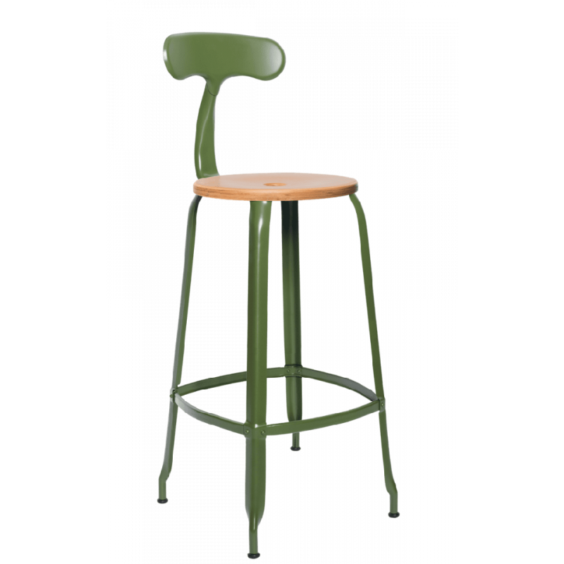 TABOURET DE BAR NICOLLE INDUSTRIEL FRANÇAIS