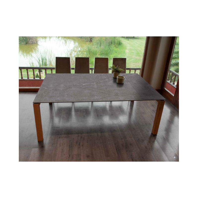 Table en Dekton Extensible Carrée CHAMON  - Le Chaisier