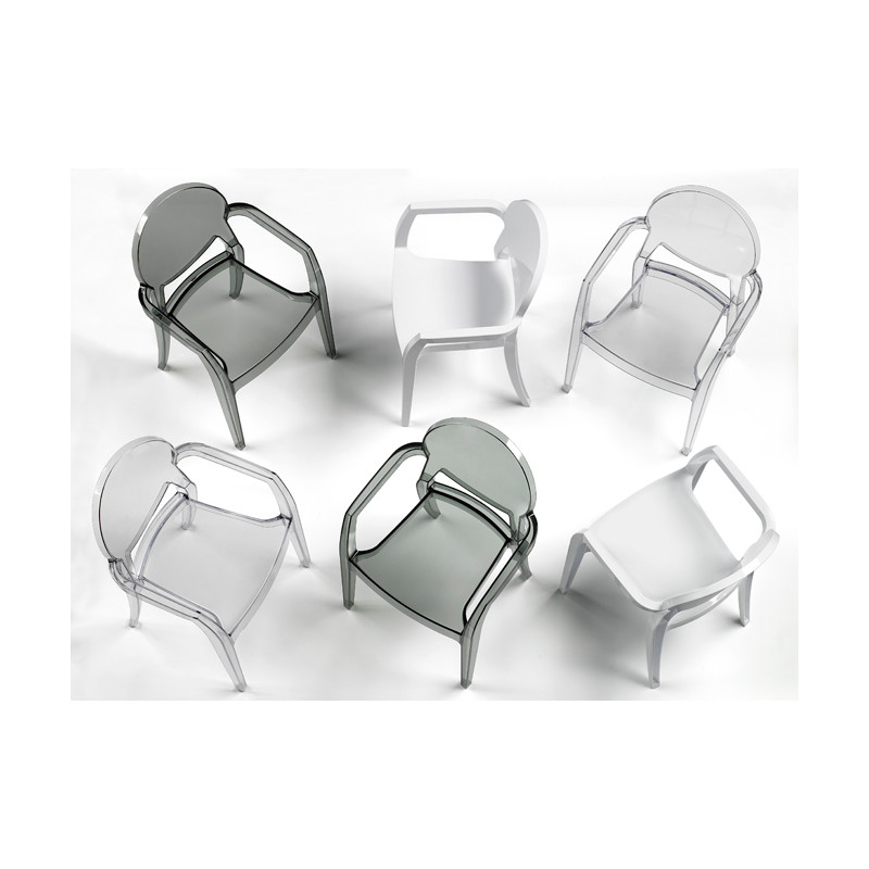 Fauteuil Médaillon en Plexiglas IGLOO - Le Chaisier