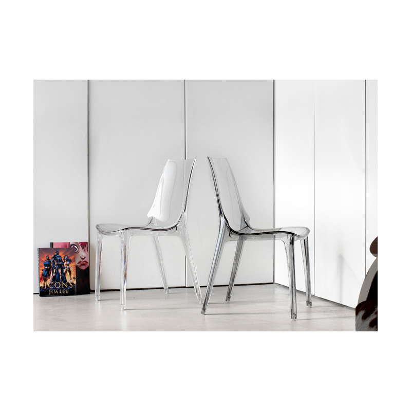Chaise Contemporaine en Plexiglas VANITY - Le Chaisier