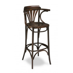 TABOURET EN BOIS BISTROT DE...
