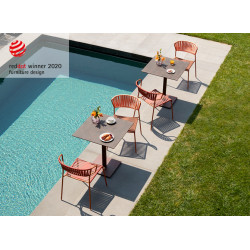 CHAISE FIL DE TERRASSE LISA CLUB STYLE SCOUBIDOU